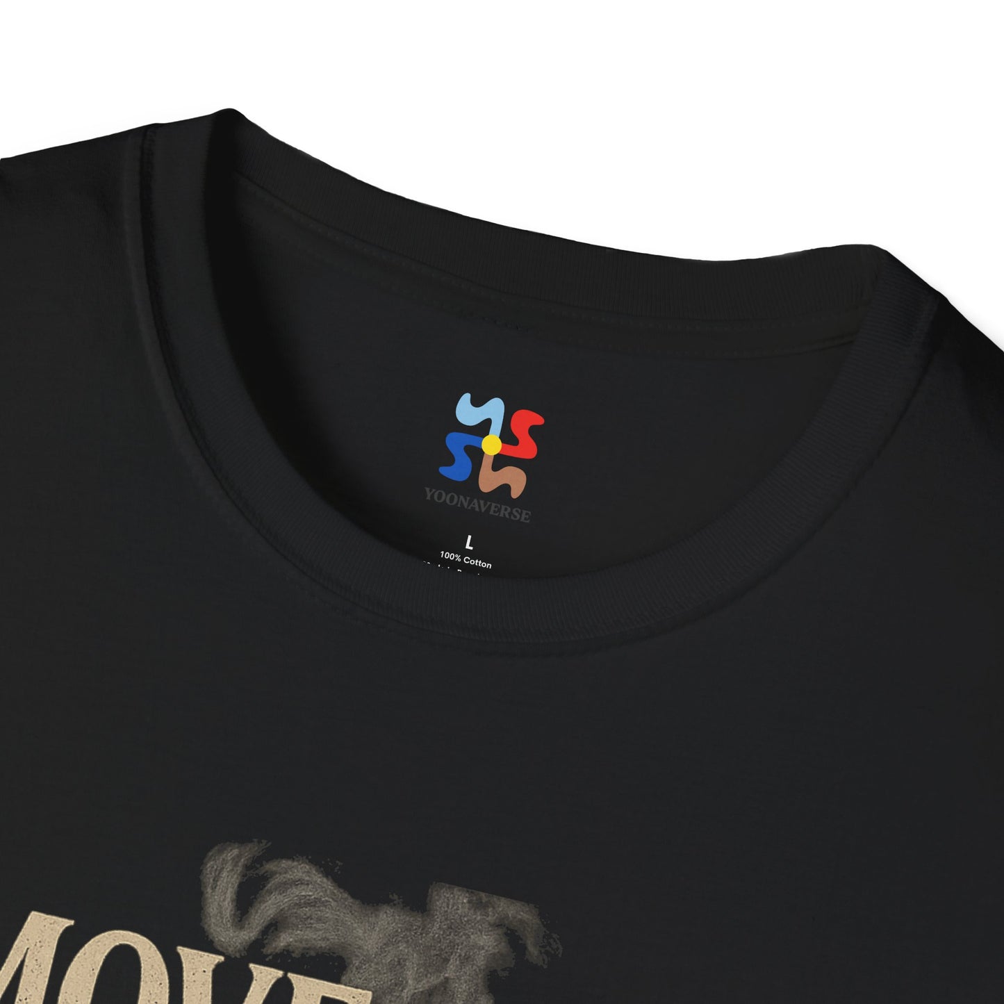 MOVE LIKE SMOKE, HIT LIKE IRON - Signature Cut Tee