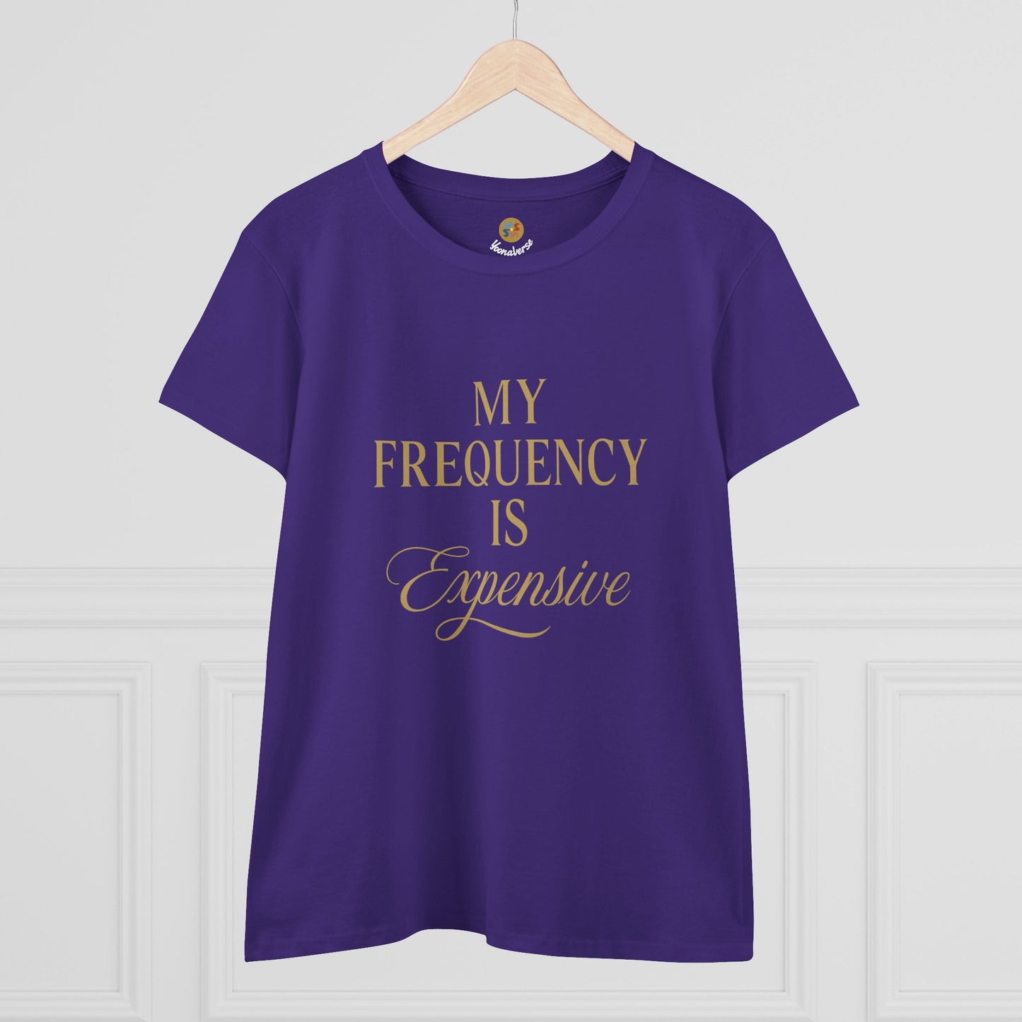 MY FREQUENCY IS EXPENSIVE — Signature Cut Tee