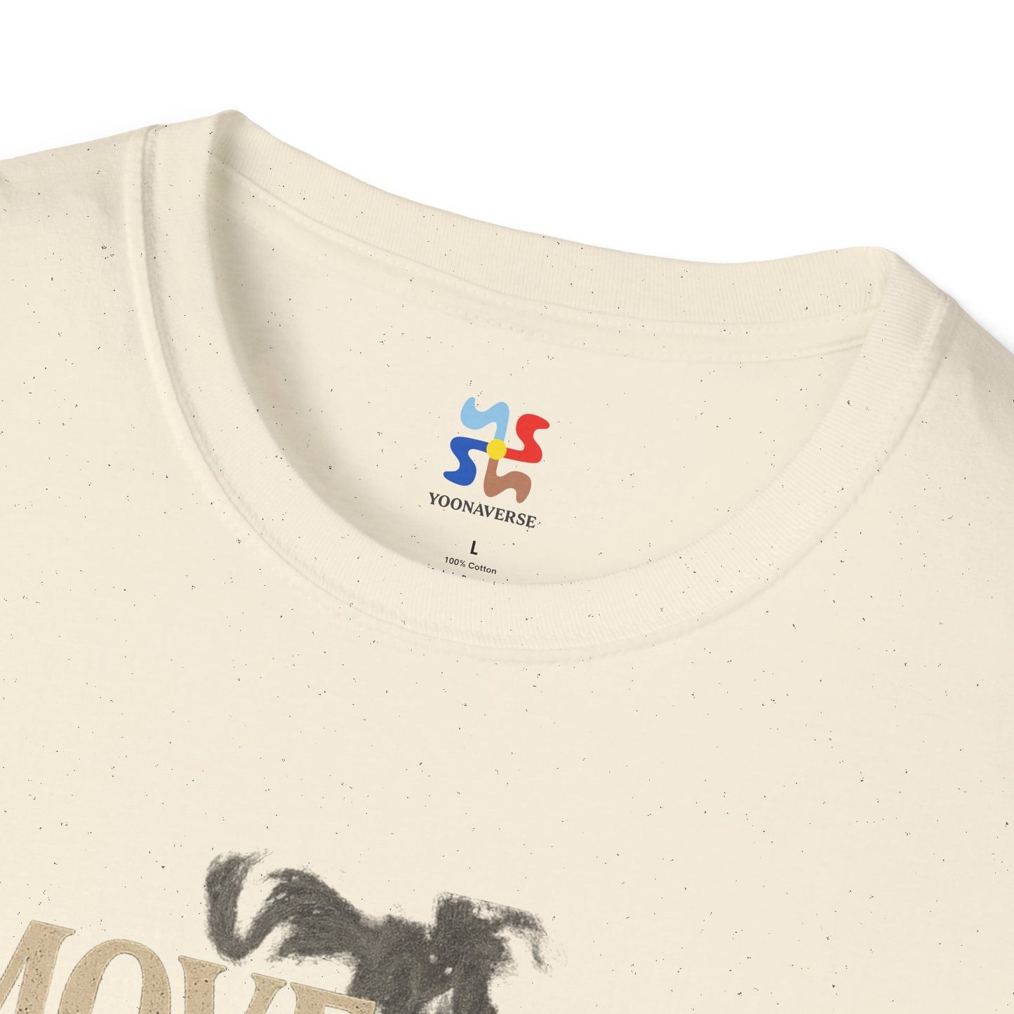MOVE LIKE SMOKE, HIT LIKE IRON - Signature Cut Tee