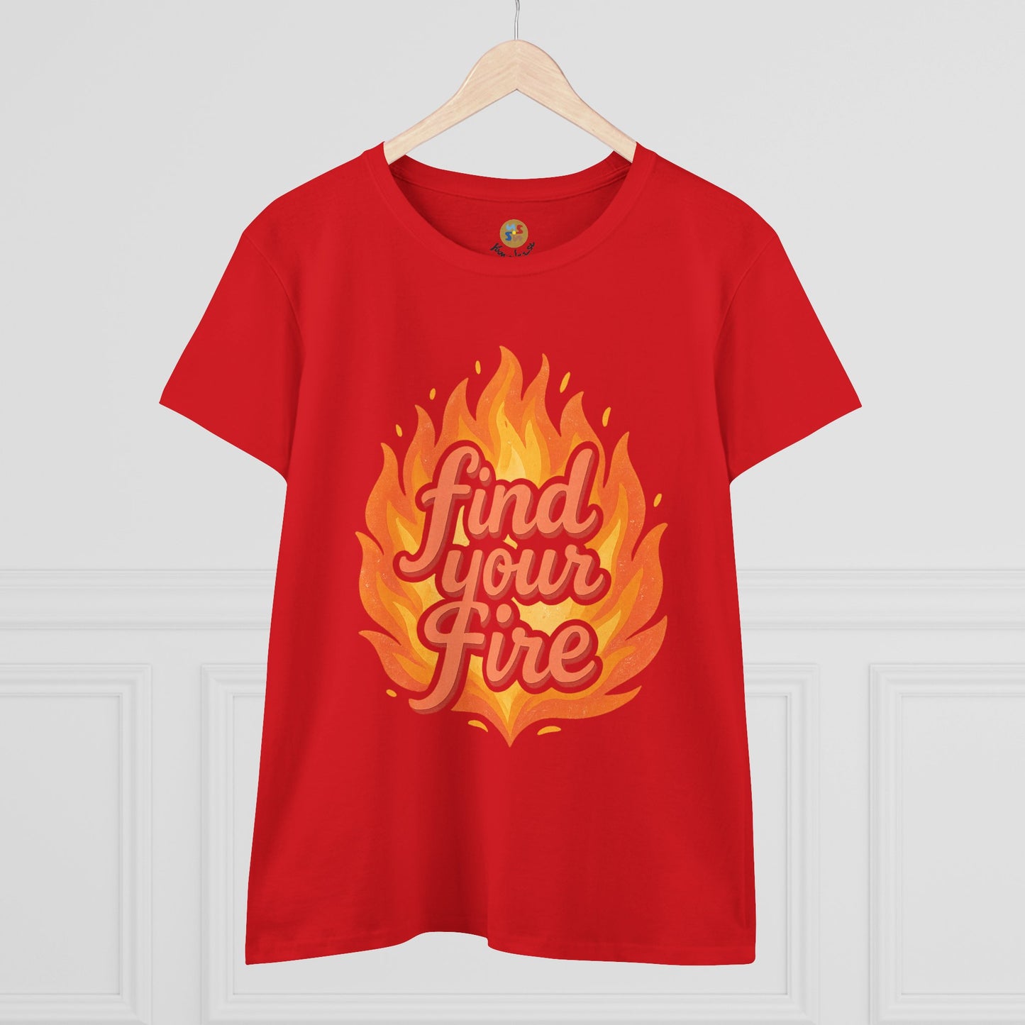 FIND YOUR FIRE — Signature Cut Tee