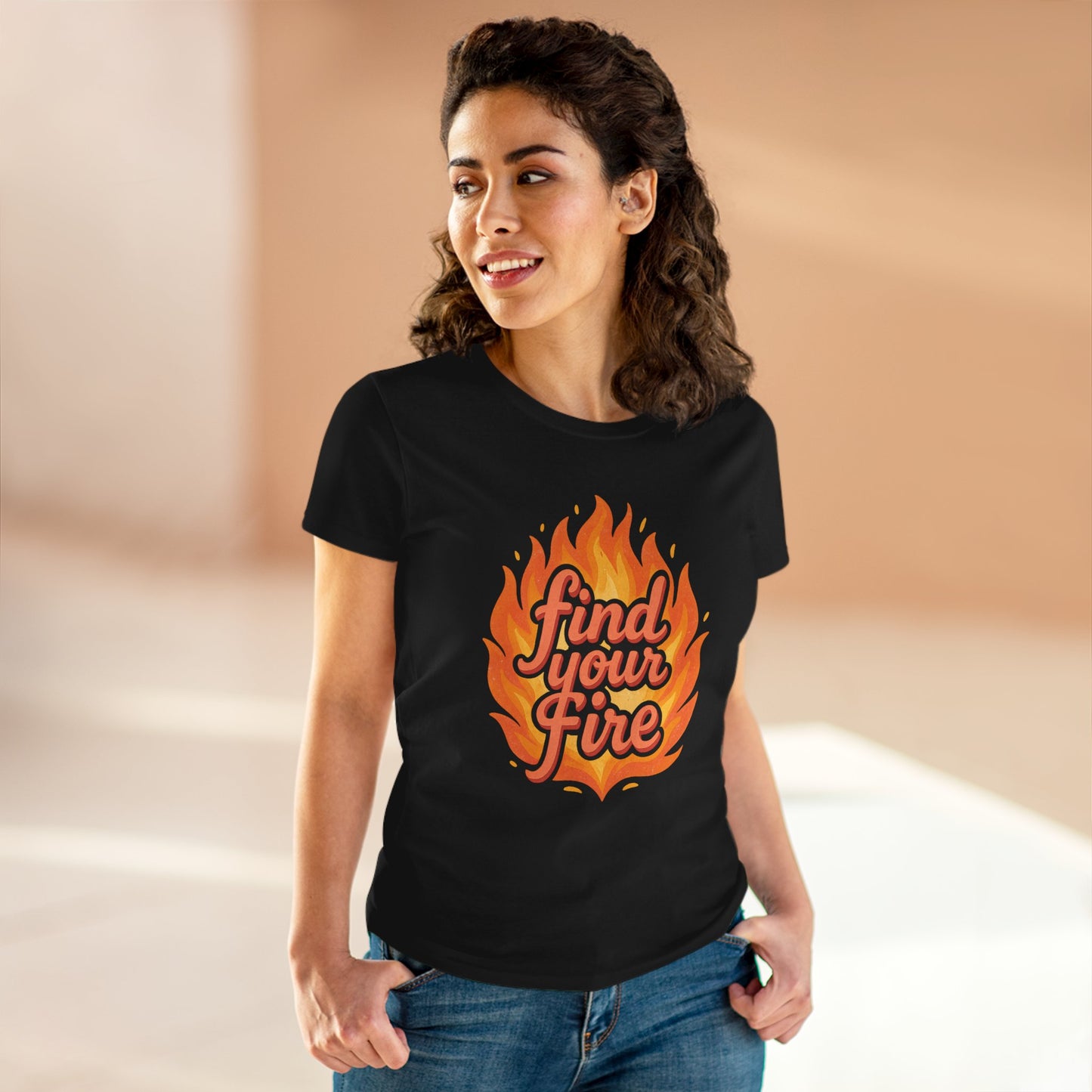 FIND YOUR FIRE — Signature Cut Tee