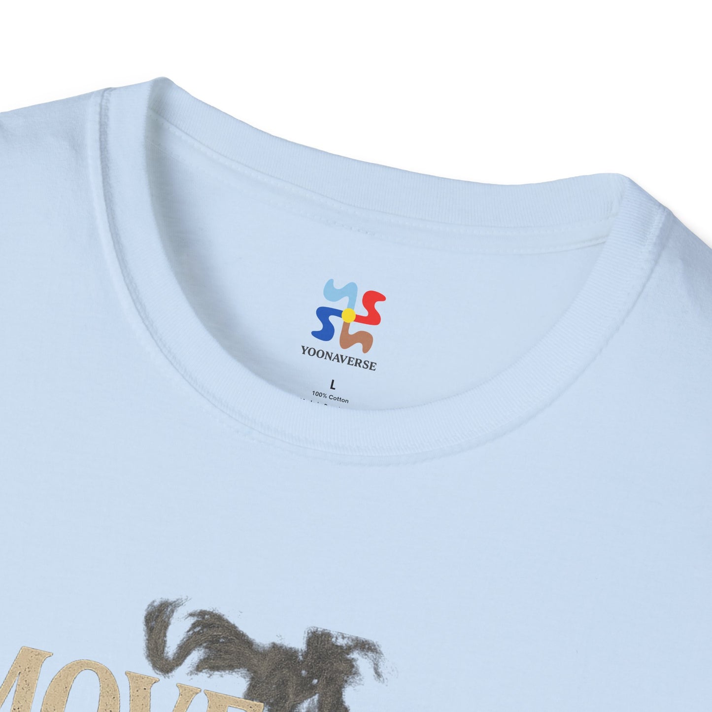 MOVE LIKE SMOKE, HIT LIKE IRON - Signature Cut Tee