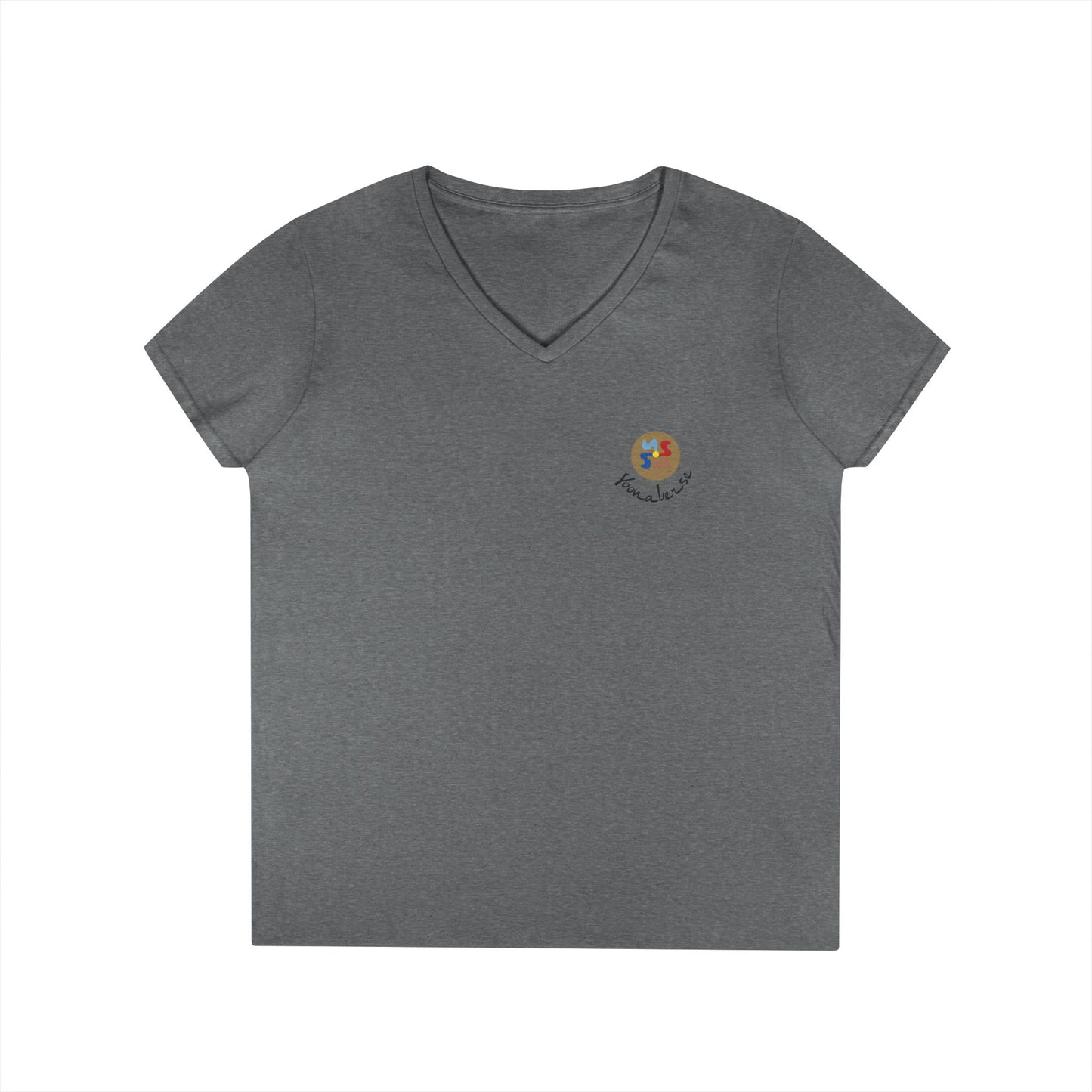 Yoonaverse Women's Urban Safari: Flamingo Cityscape Tee