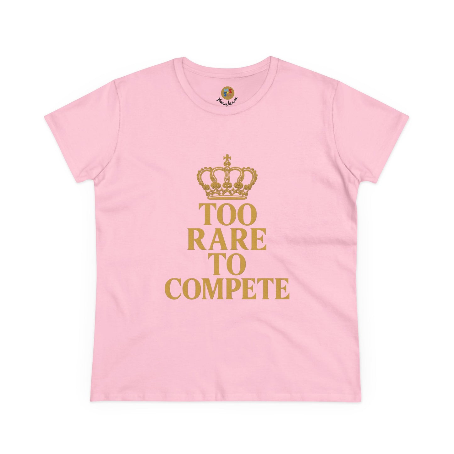 TOO RARE TO COMPETE — Signature Gold Tee
