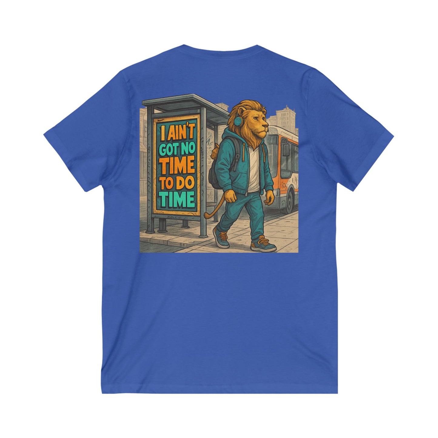 Yoonaverse Men's Lion City Discipline Tee – “I Ain’t Got No Time to Do Time”