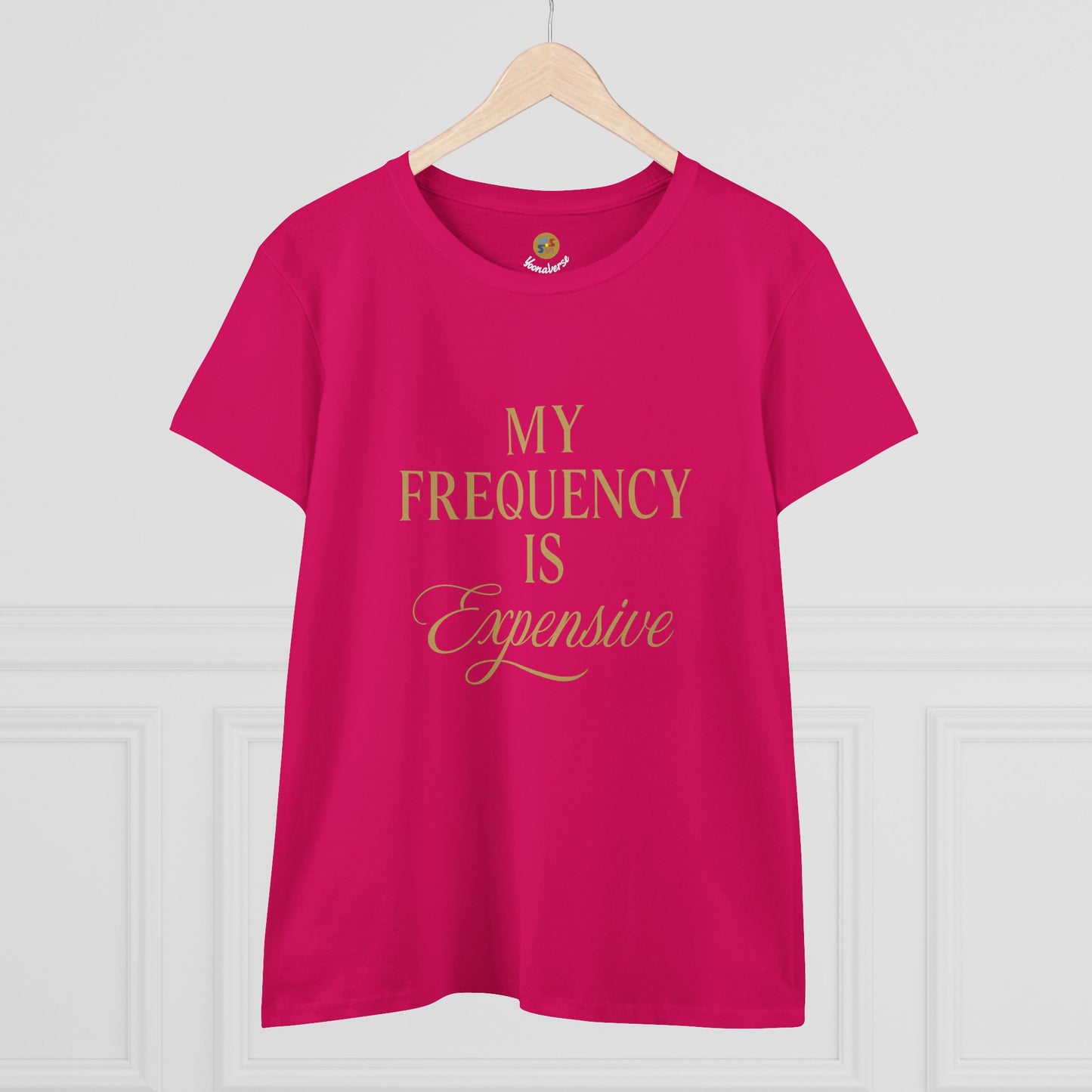 MY FREQUENCY IS EXPENSIVE — Signature Cut Tee