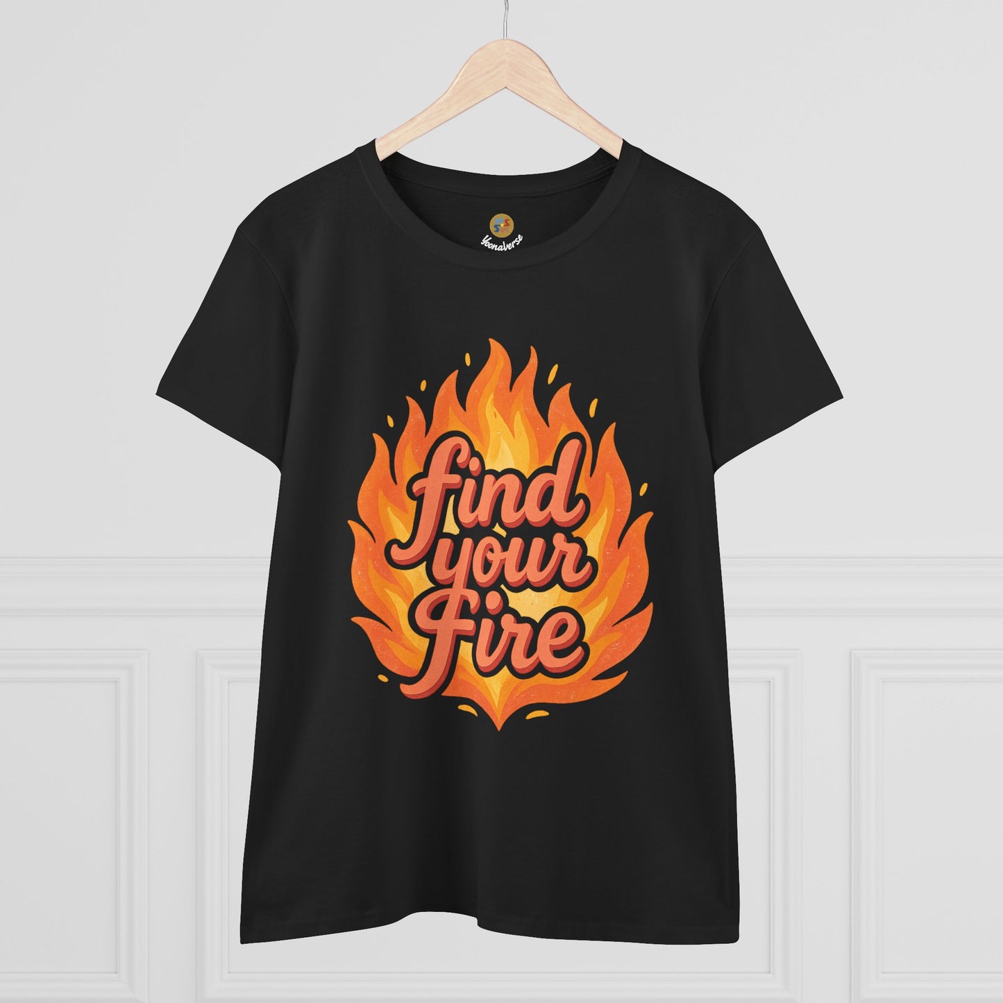 FIND YOUR FIRE — Signature Cut Tee