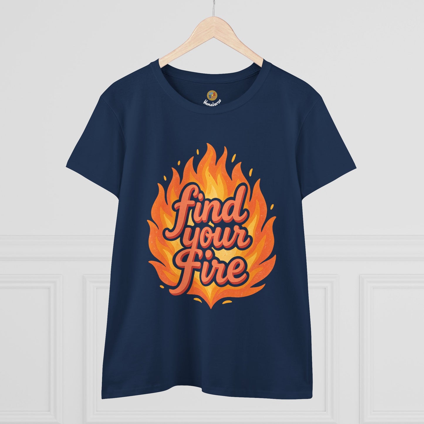 FIND YOUR FIRE — Signature Cut Tee