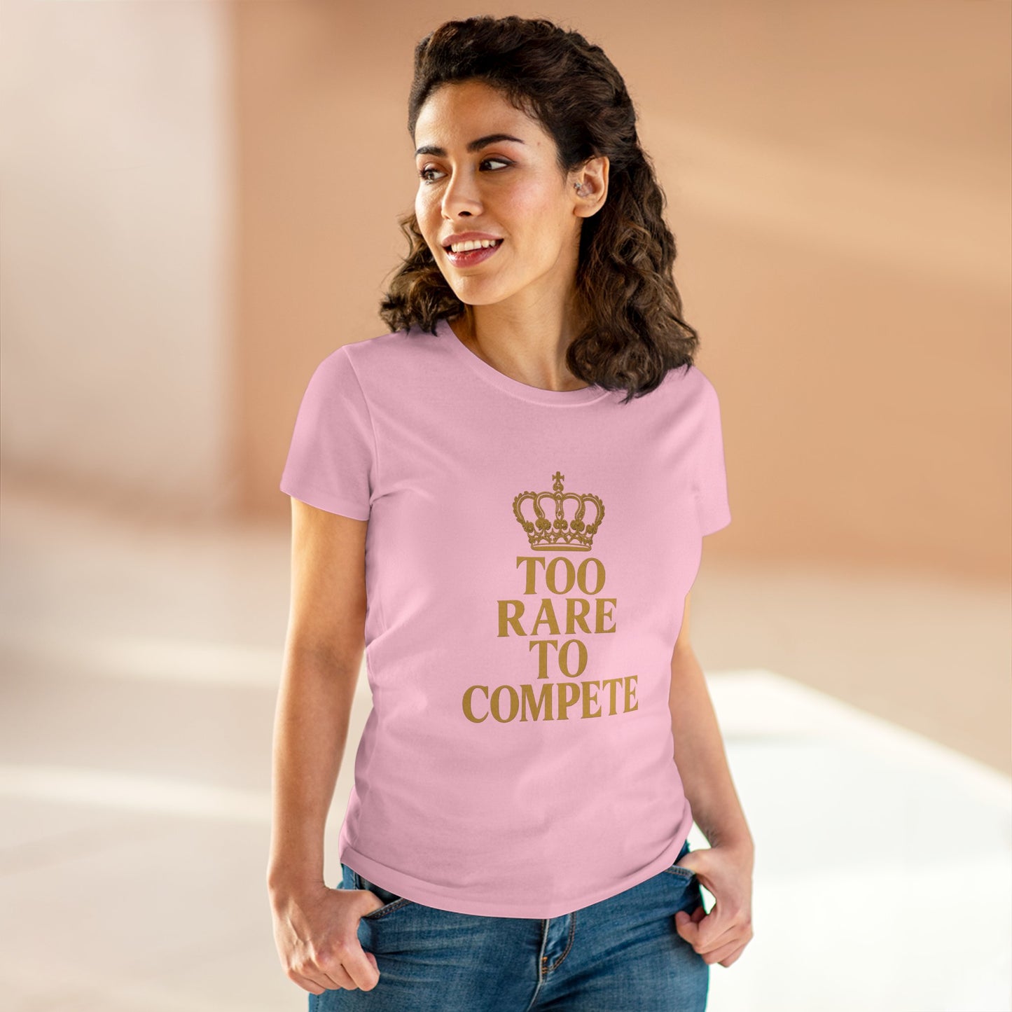 TOO RARE TO COMPETE — Signature Gold Tee