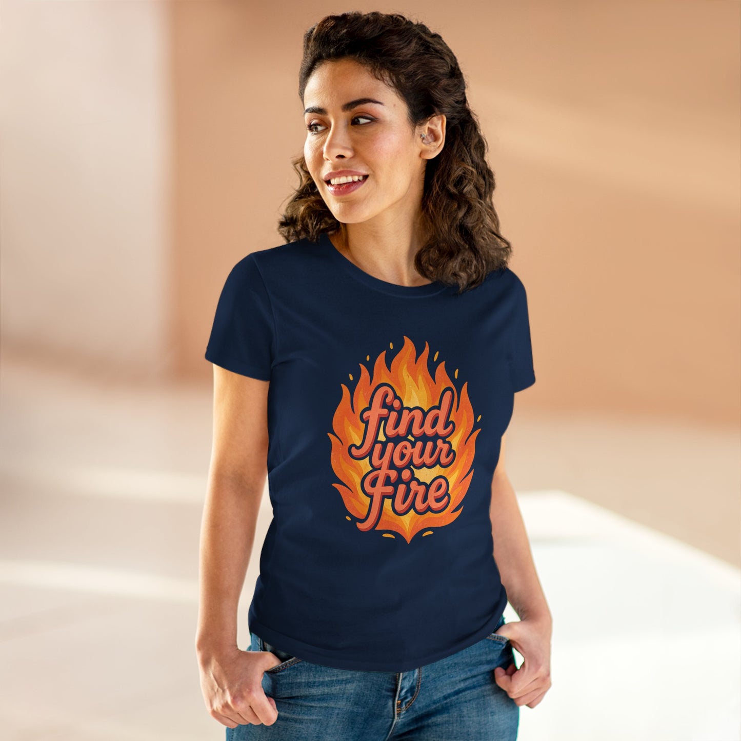 FIND YOUR FIRE — Signature Cut Tee