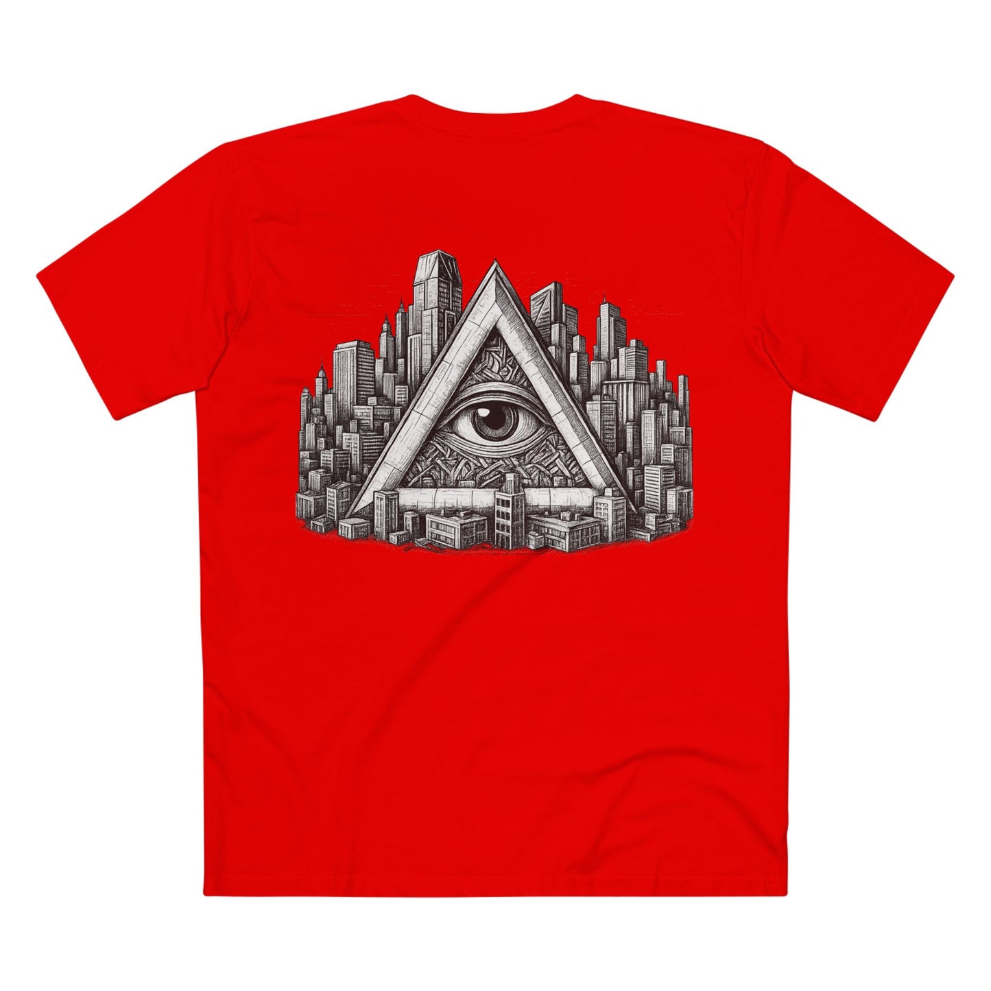 Urban Eye Signal Tee – Mysterious Monochrome