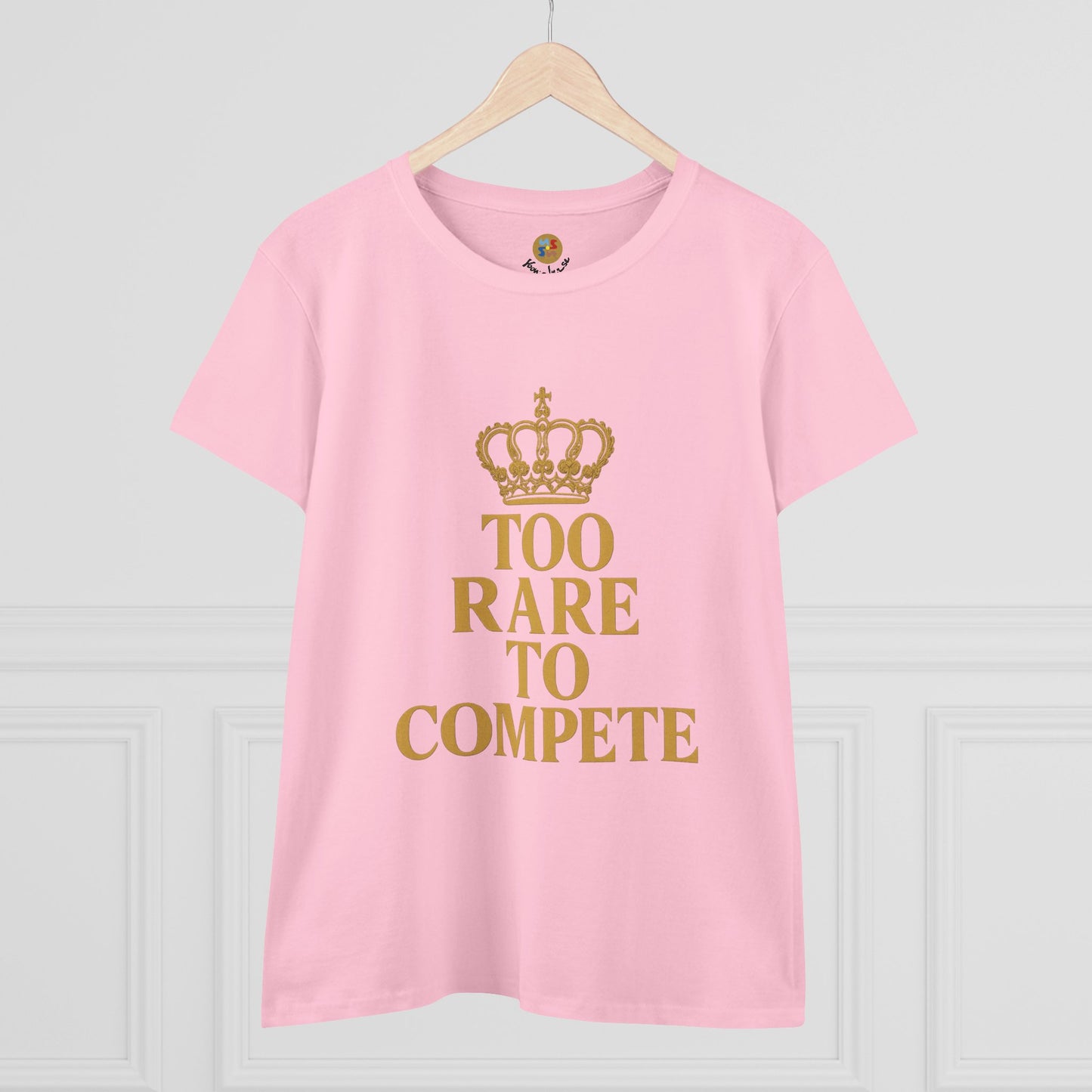 TOO RARE TO COMPETE — Signature Gold Tee