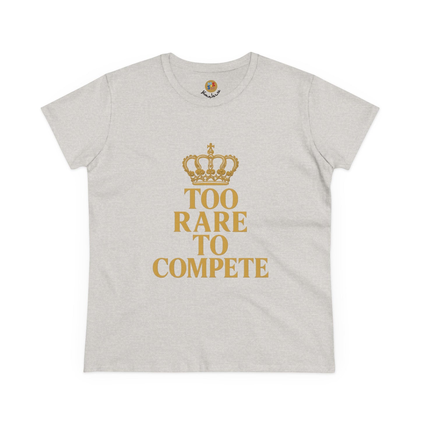 TOO RARE TO COMPETE — Signature Gold Tee