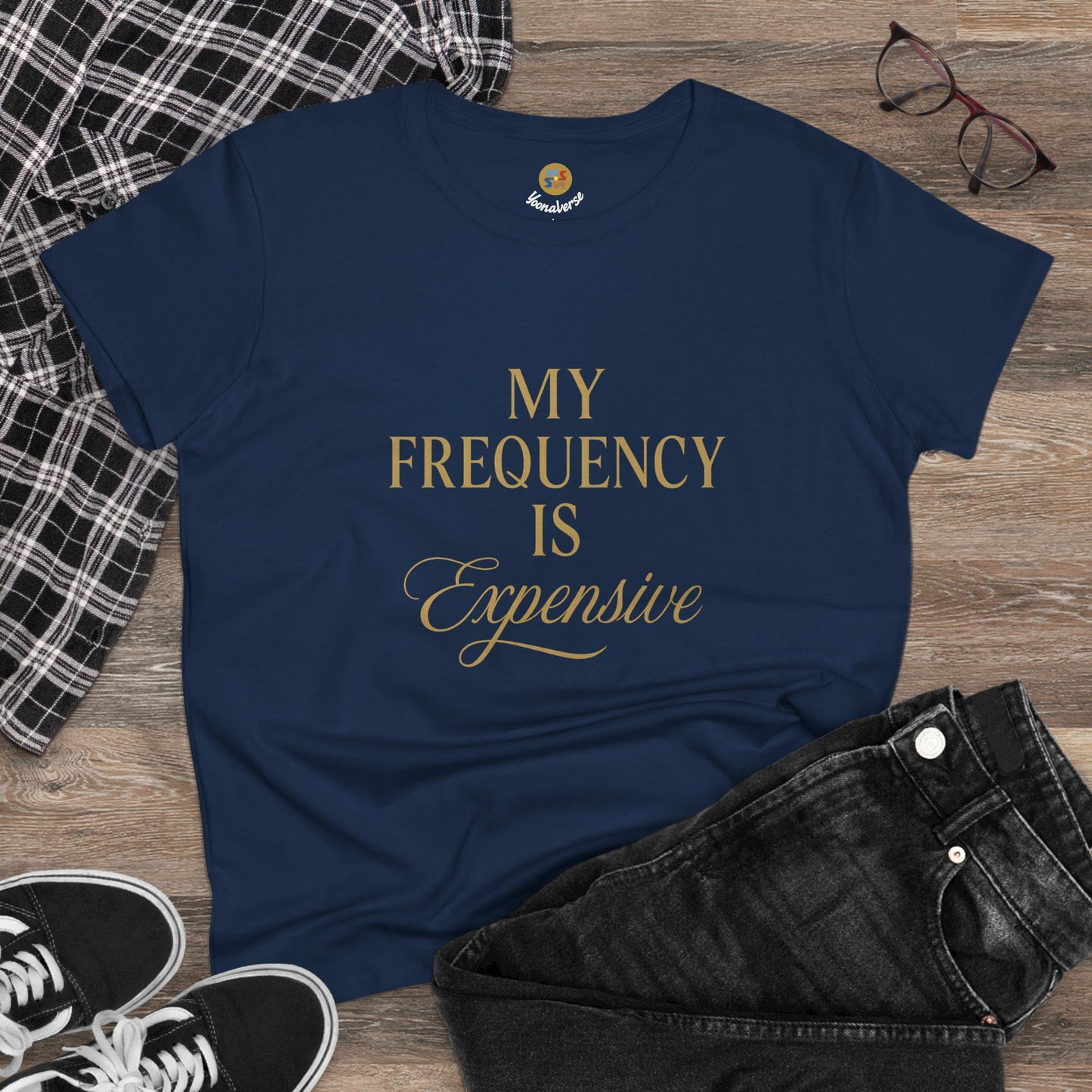 MY FREQUENCY IS EXPENSIVE — Signature Cut Tee