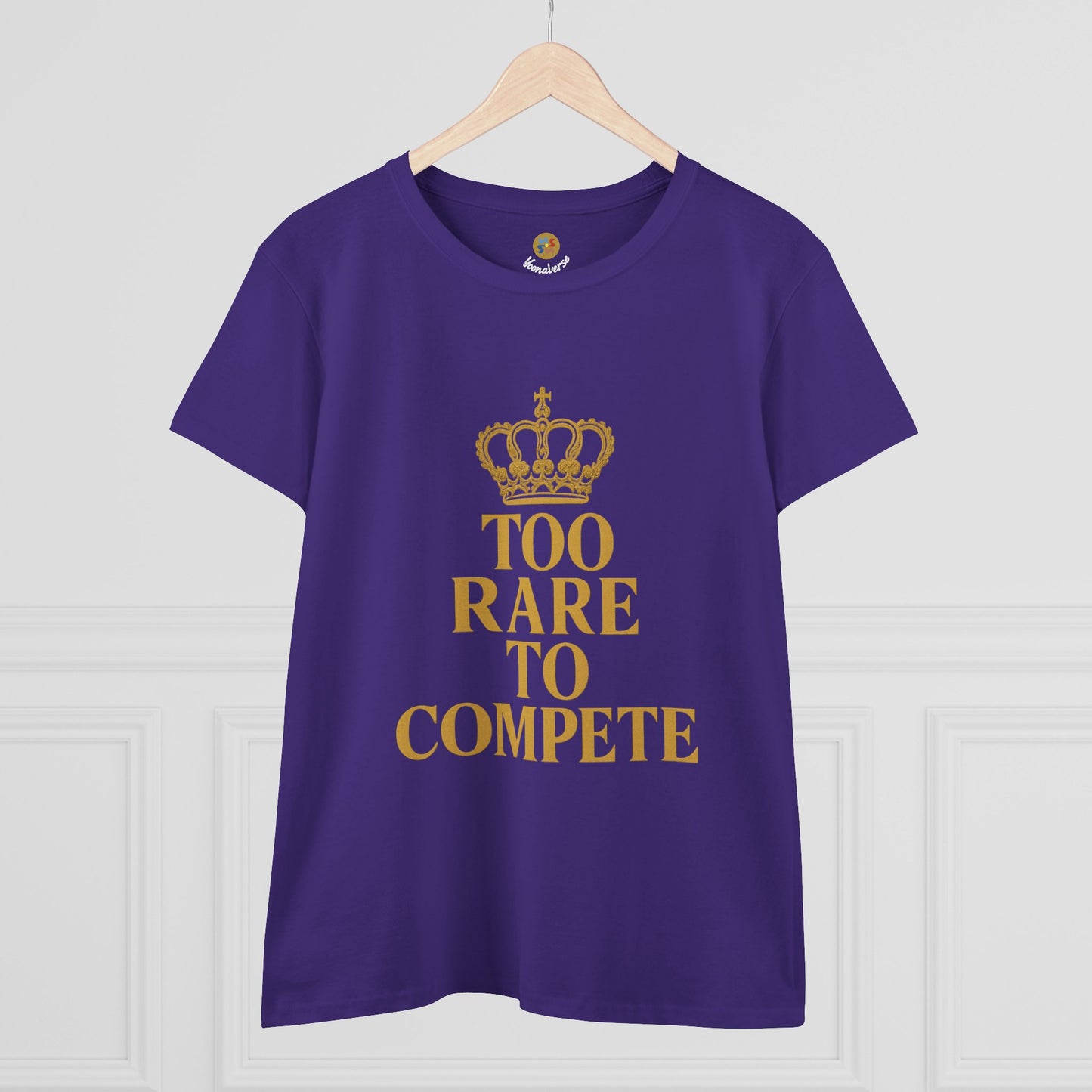 TOO RARE TO COMPETE — Signature Gold Tee