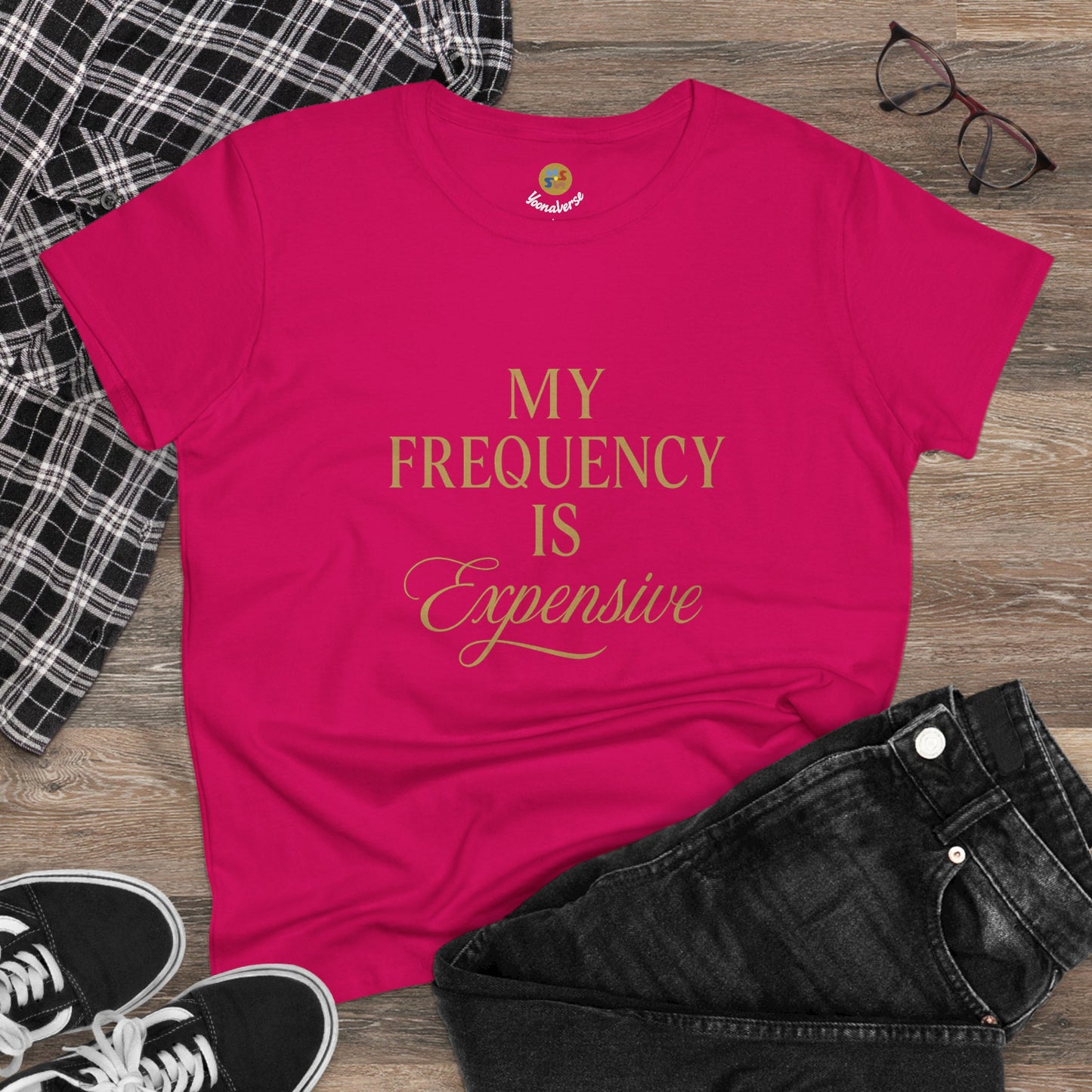 MY FREQUENCY IS EXPENSIVE — Signature Cut Tee