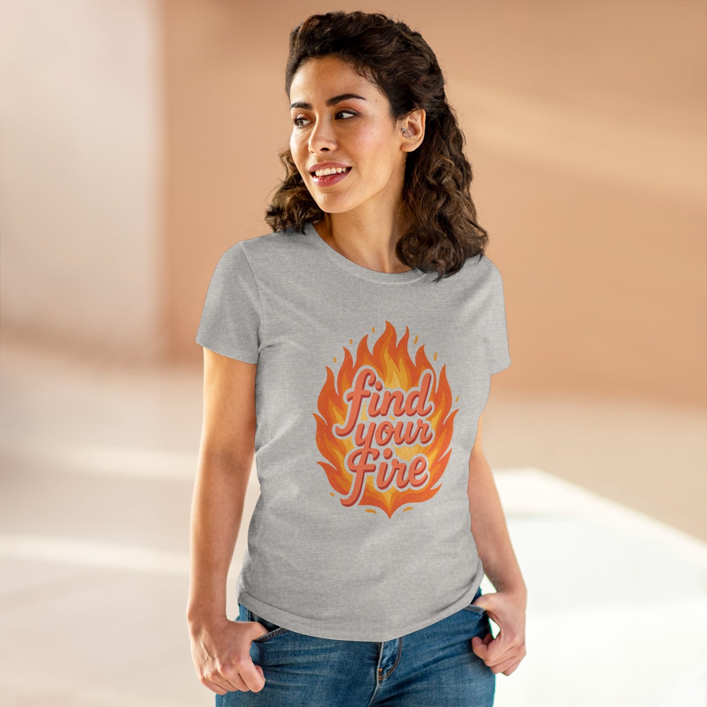 FIND YOUR FIRE — Signature Cut Tee