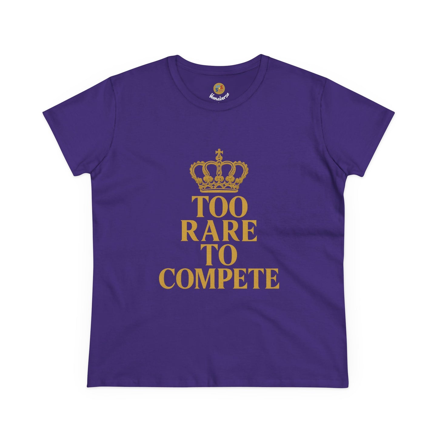 TOO RARE TO COMPETE — Signature Gold Tee