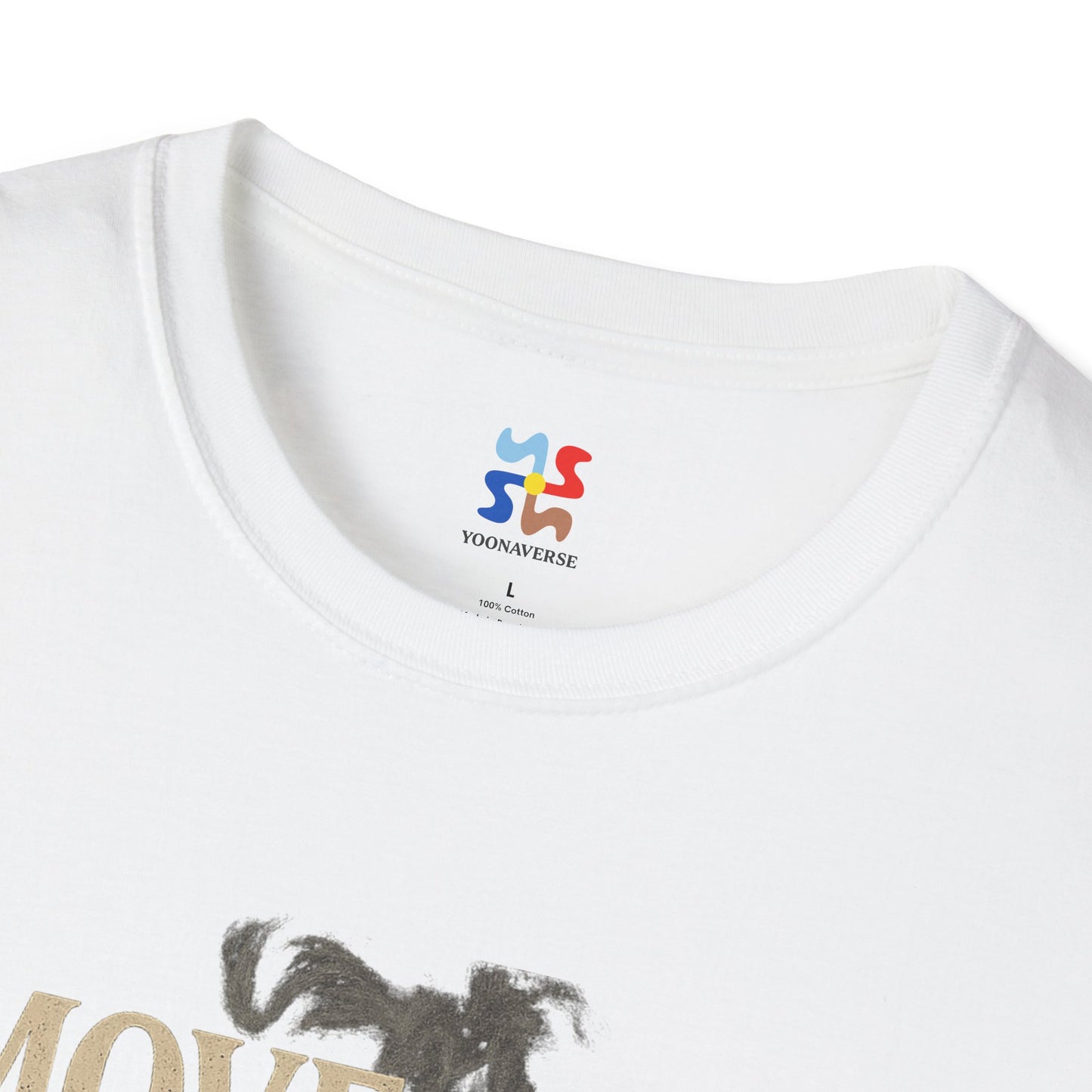 MOVE LIKE SMOKE, HIT LIKE IRON - Signature Cut Tee