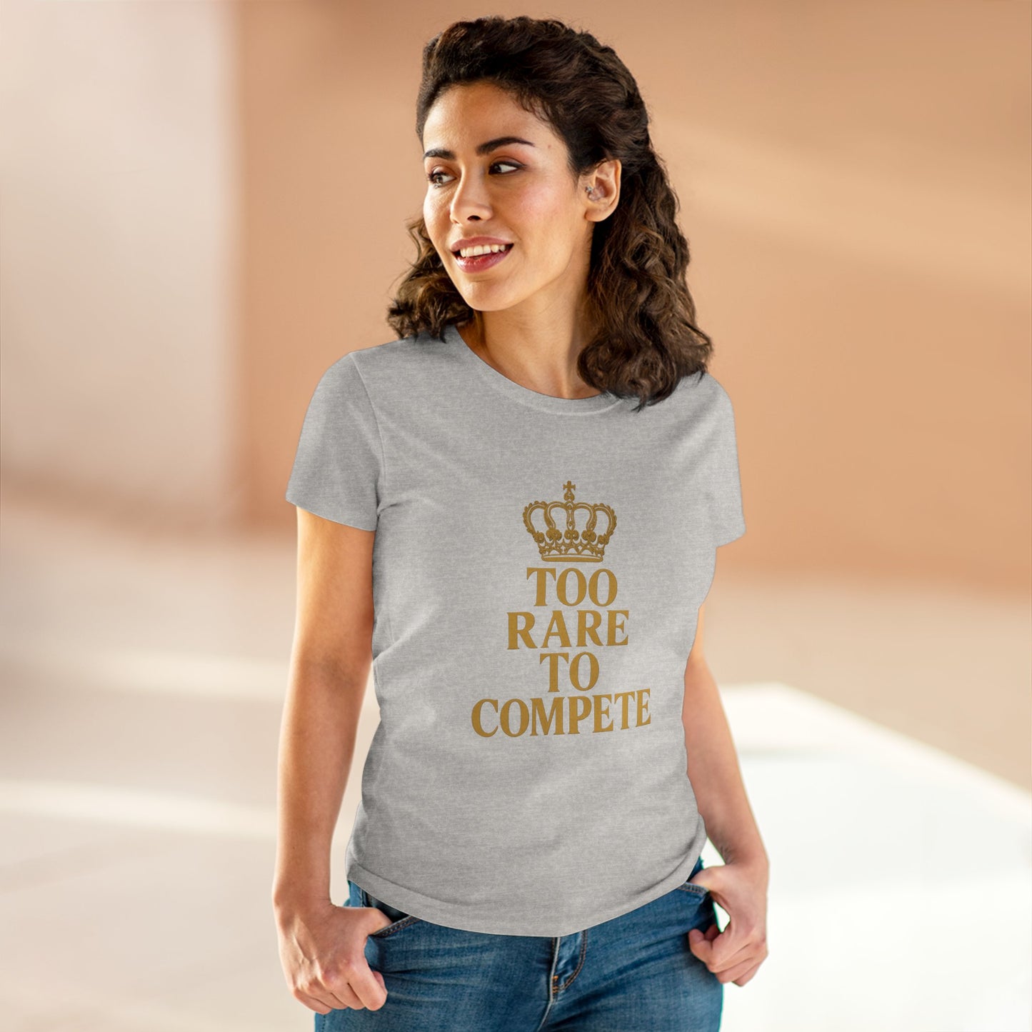 TOO RARE TO COMPETE — Signature Gold Tee