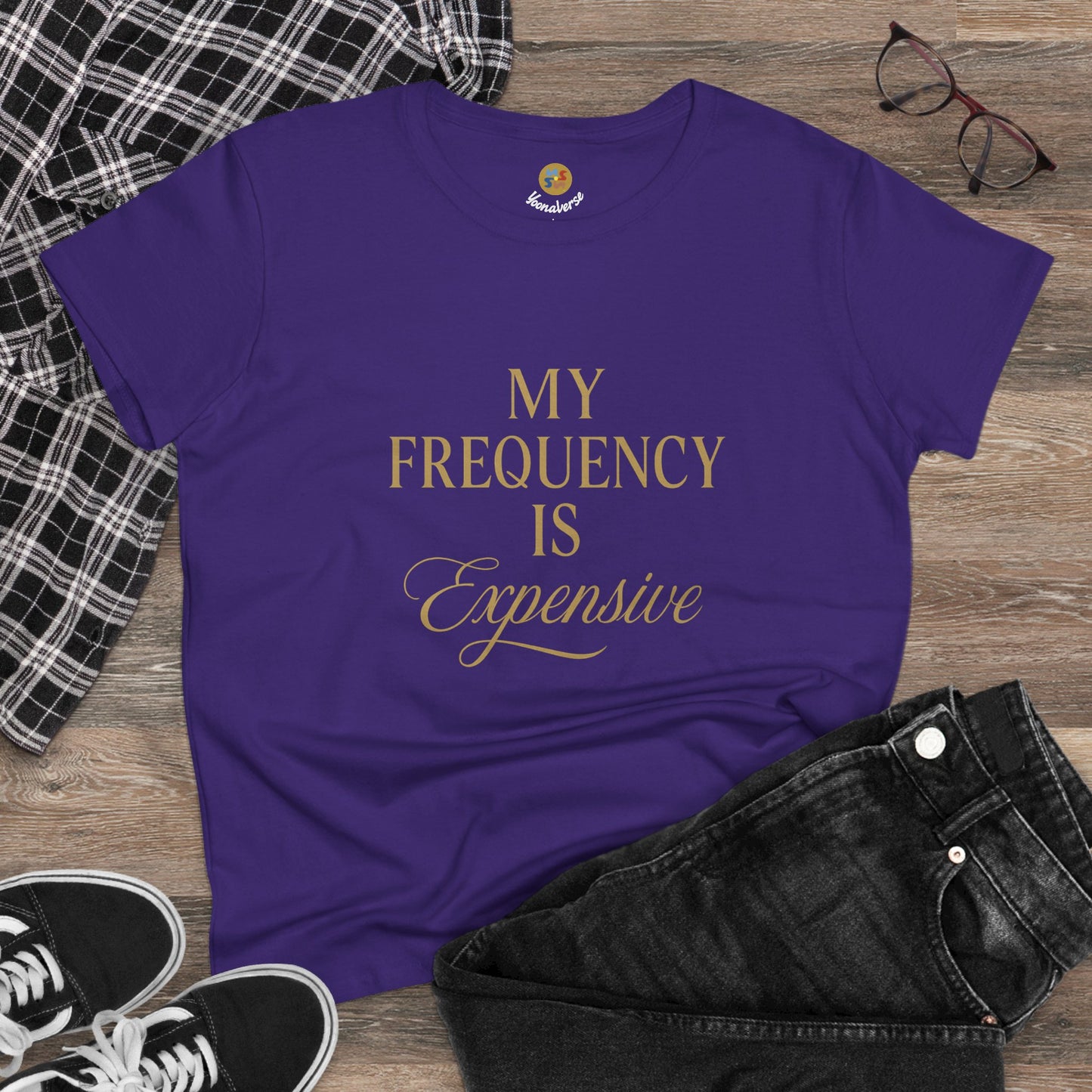 MY FREQUENCY IS EXPENSIVE — Signature Cut Tee
