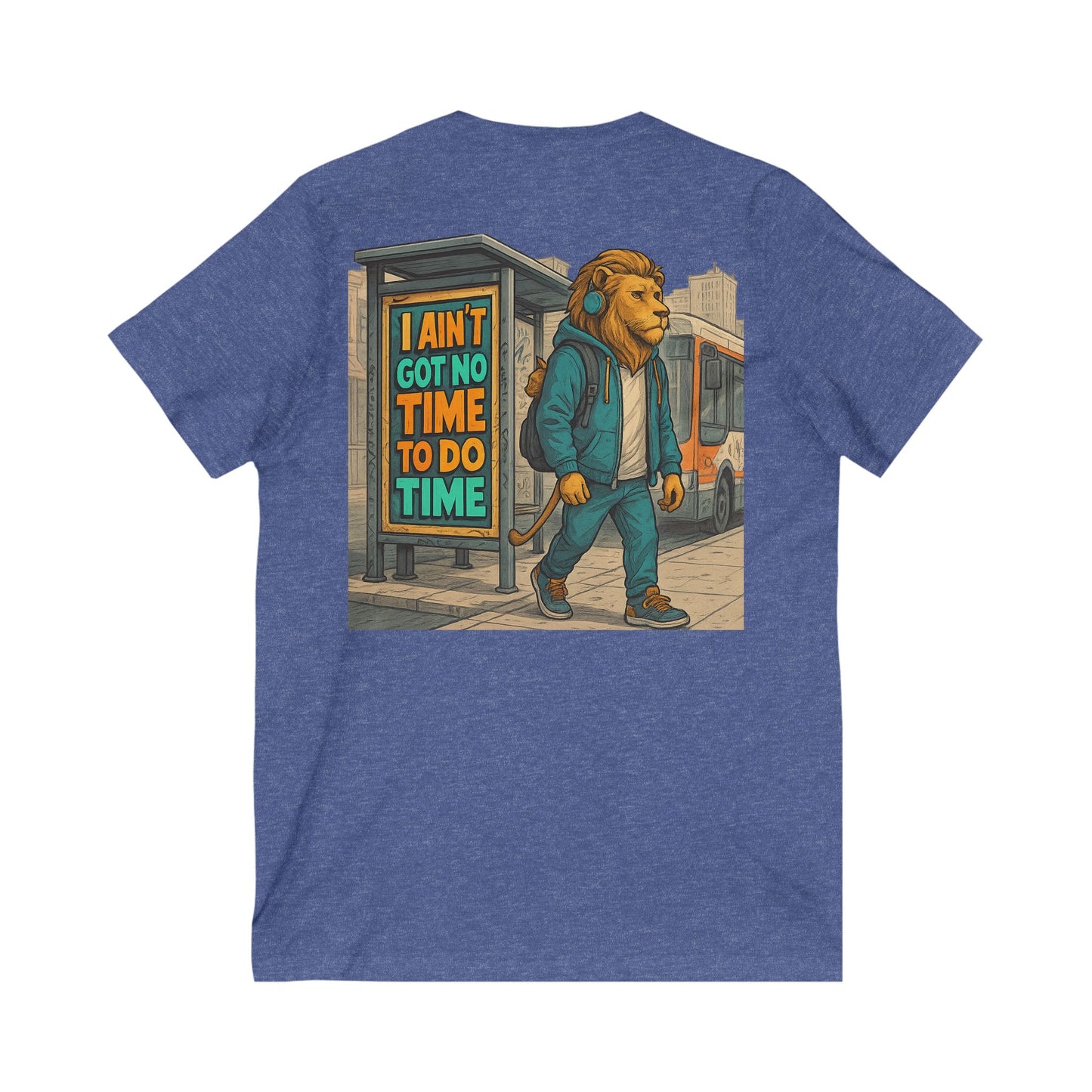Yoonaverse Men's Lion City Discipline Tee – “I Ain’t Got No Time to Do Time”