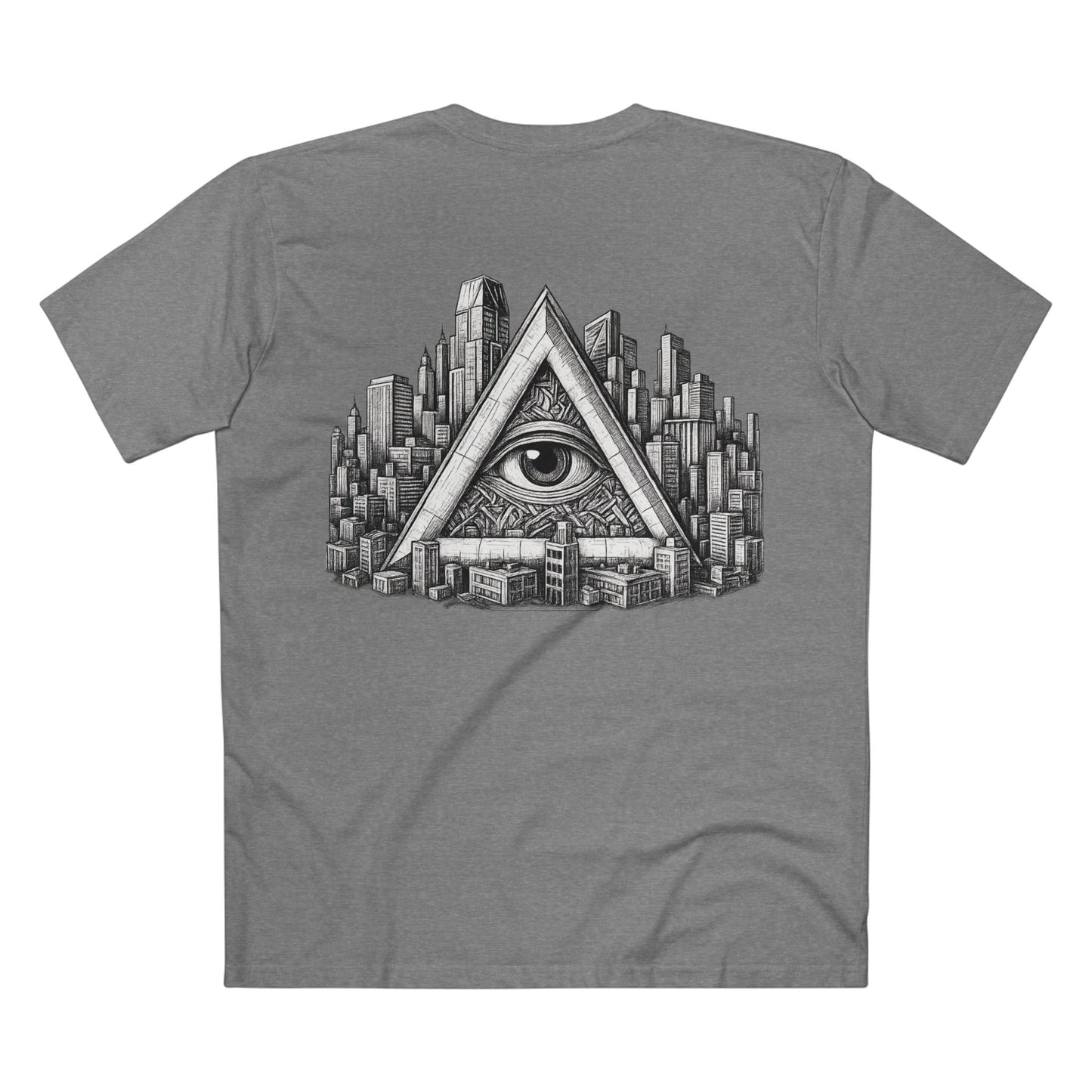 Urban Eye Signal Tee – Mysterious Monochrome