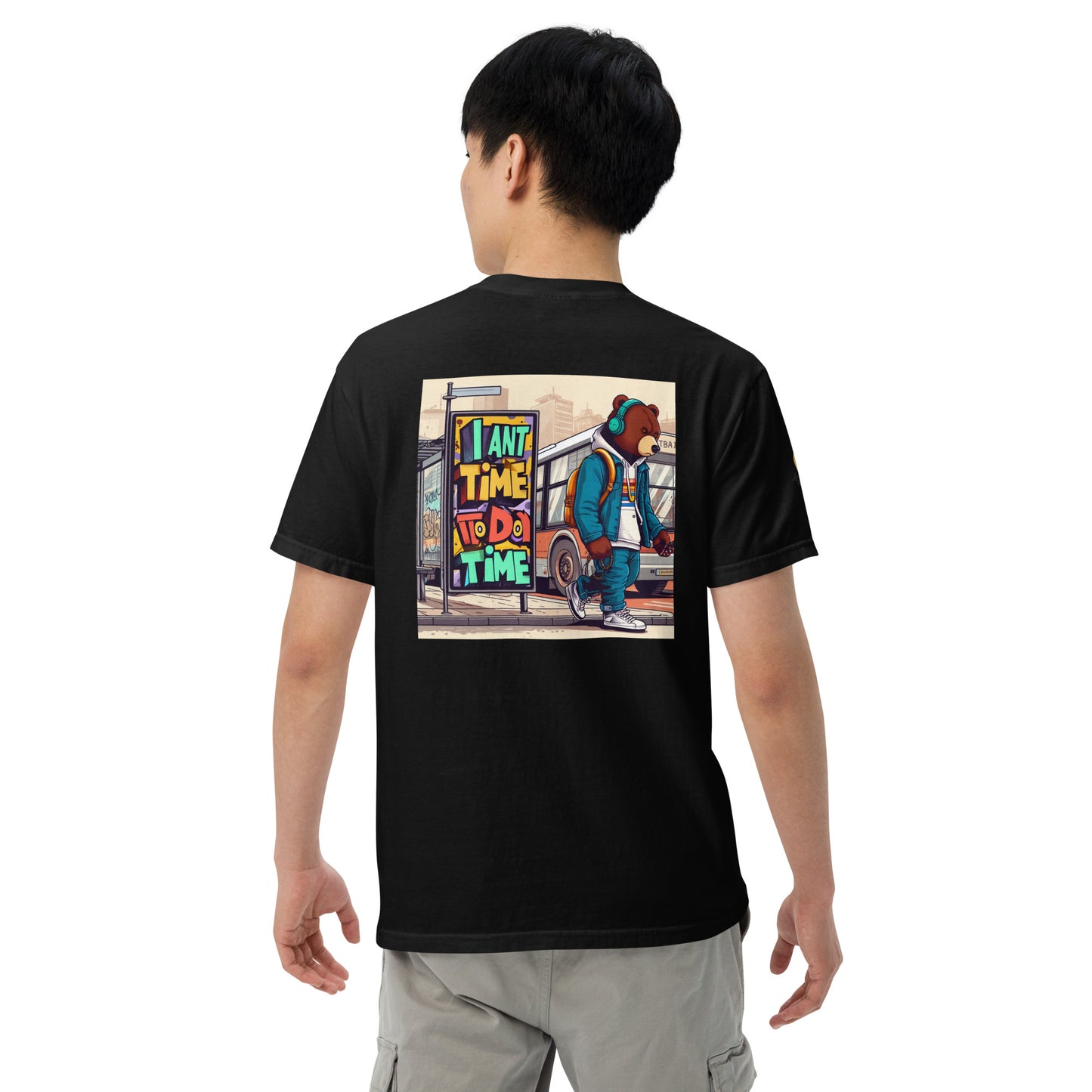 Bad BEAR Unisex garment-dyed heavyweight t-shirt Limited Edition Design