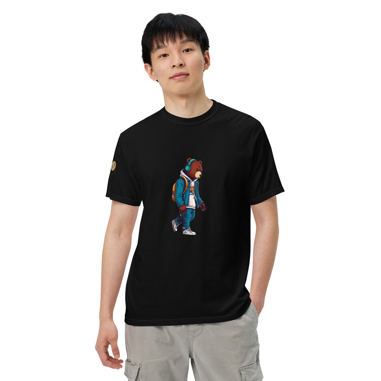 Bad BEAR Unisex garment-dyed heavyweight t-shirt Limited Edition Design