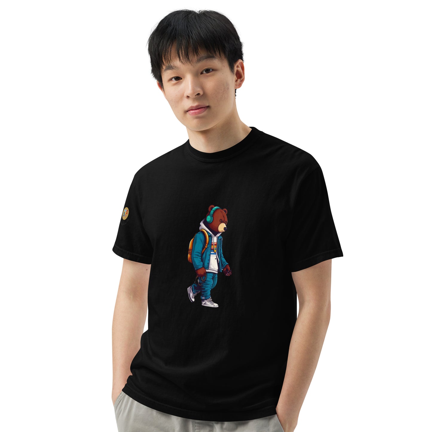 Bad BEAR Unisex garment-dyed heavyweight t-shirt Limited Edition Design