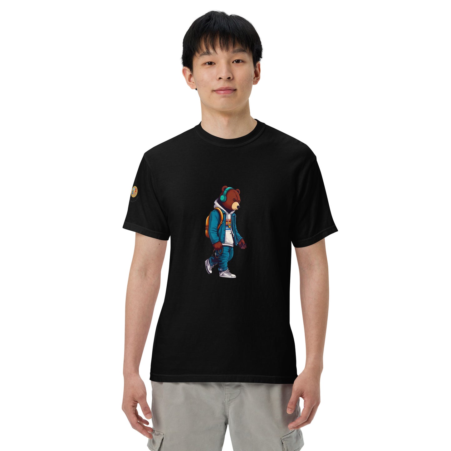 Bad BEAR Unisex garment-dyed heavyweight t-shirt Limited Edition Design
