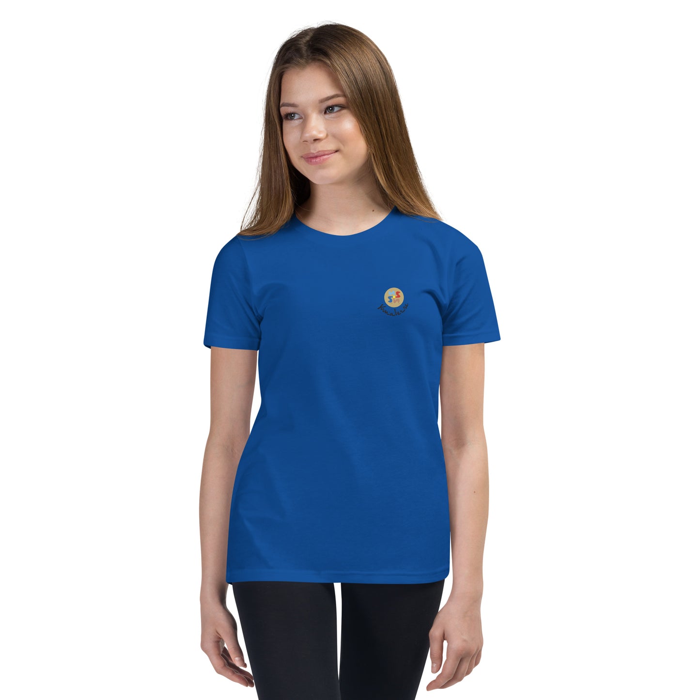 Yoonaverse in Blue Youth Short Sleeve T-Shirt Limited edition Design