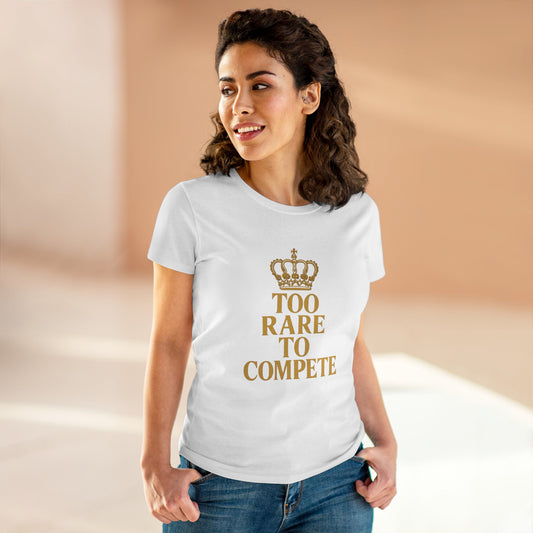 TOO RARE TO COMPETE — Signature Gold Tee