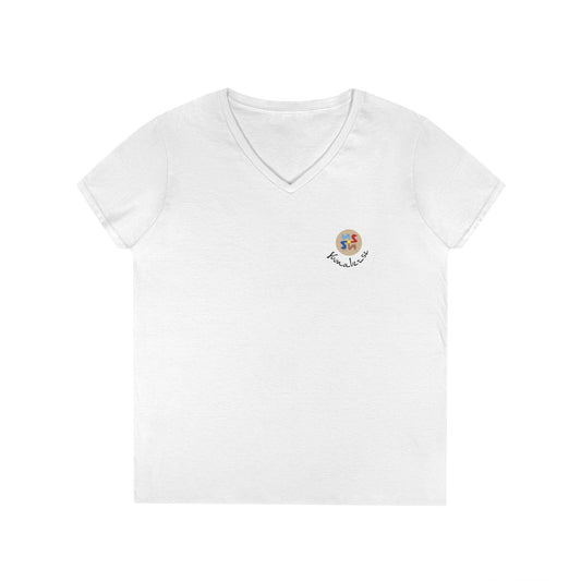 Yoonaverse Women's Urban Safari: Flamingo Cityscape Tee