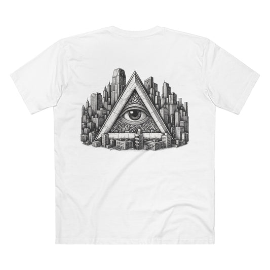 Urban Eye Signal Tee – Mysterious Monochrome
