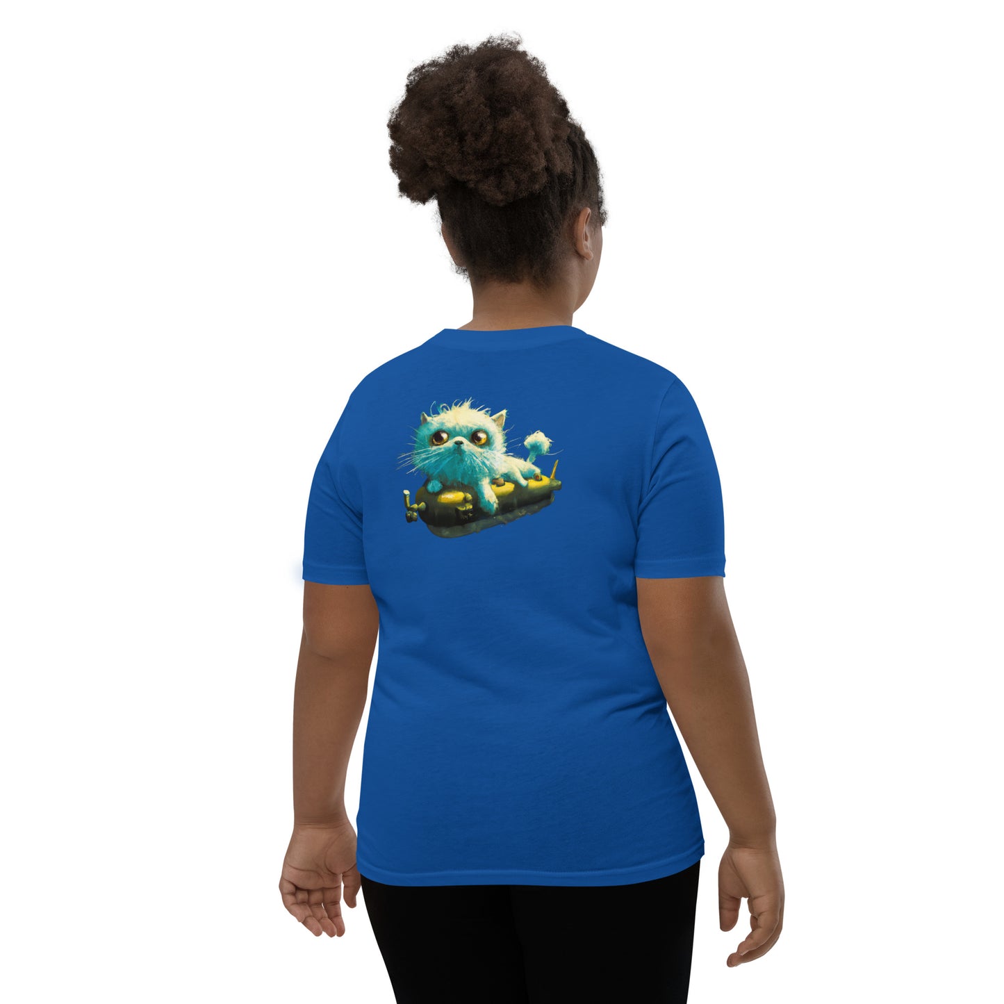 Yoonaverse in Blue Youth Short Sleeve T-Shirt Limited edition Design